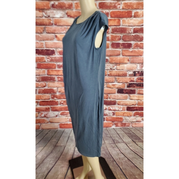 Nic+Zoe Gray Asymmetrical Dress  XL NWT - Picture 3 of 5